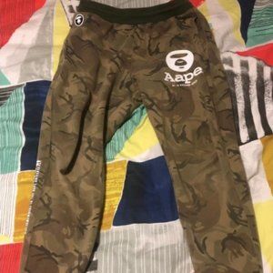 Aape × Bape rare joggers